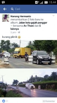 Komentar Nitizen di account facebook
