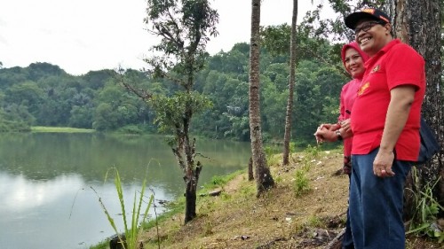 Wabup Lamteng,Loekman, Telaga Rejo