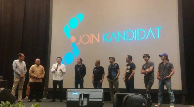 Kementrian Keuangan menggandeng Slank, grup band rock legendaris Tanah Air merilis aplikasi pencari kerja di Hotel Bidakara, Jakarta, Rabu (10/5/2017). | liputan6.com