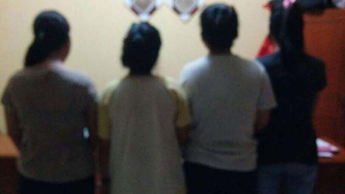 Polsek Ciledug mengamankan empat pelaku penganiayaan yang telanjangi korban dan sebar foto di Medsos. | Tribunnews.com