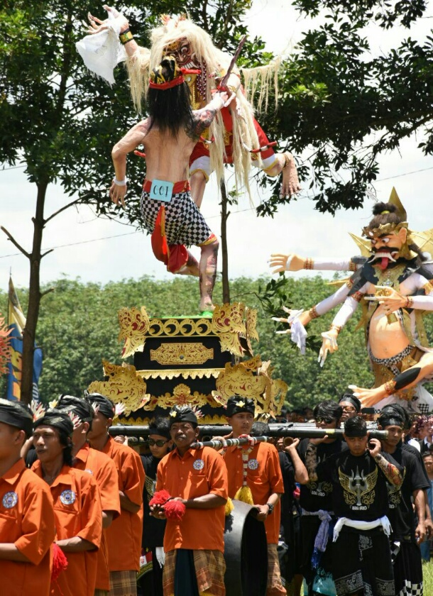 Bali Lampung, Ogoh -Ogoh Lamtim