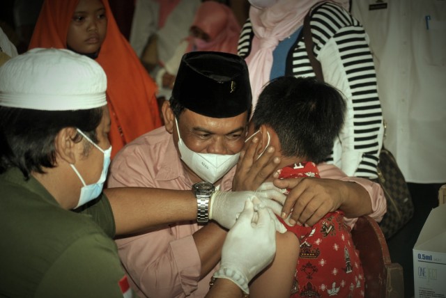 Info Lampung, Media Lampung, Sumarsono, Vaksin Pelajaran di nLamteng