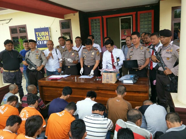 Polres Lamteng. Pelaku Kejahatan, Kriminal