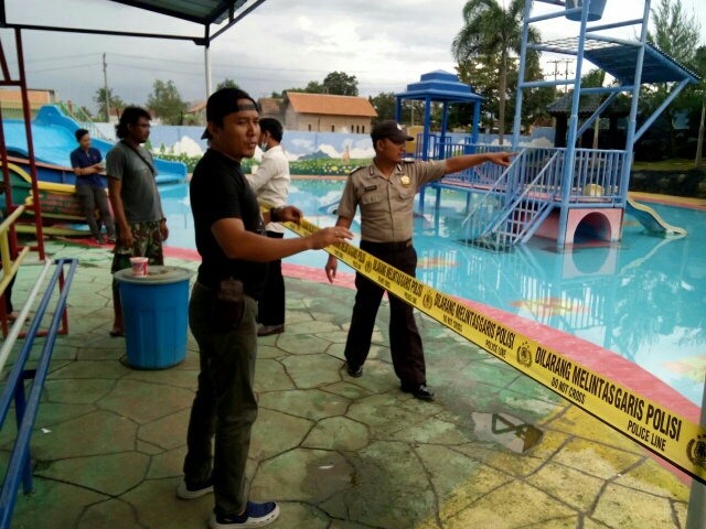 Tenggelam di kolam, Pringsewu, Liburan