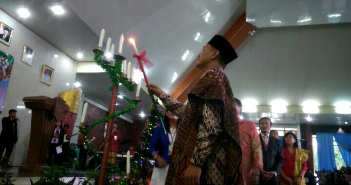 Lamteng, Pemkab Lampung Tengah, Natal Bersama