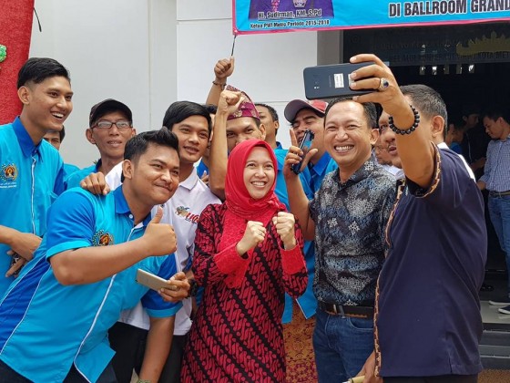 Konferensi PWI Metro, DPRD Metrp,Supriadi