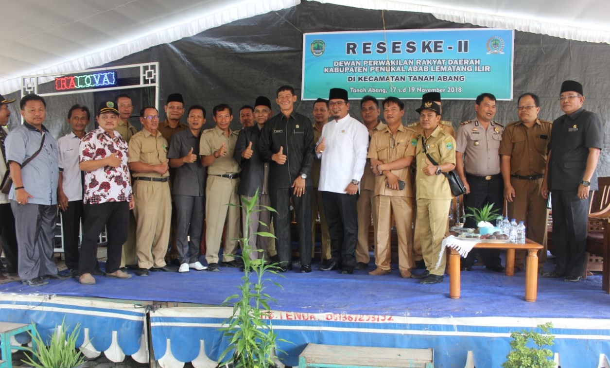 Info PALI, Reses Lecamatan Tanah Abang Pali