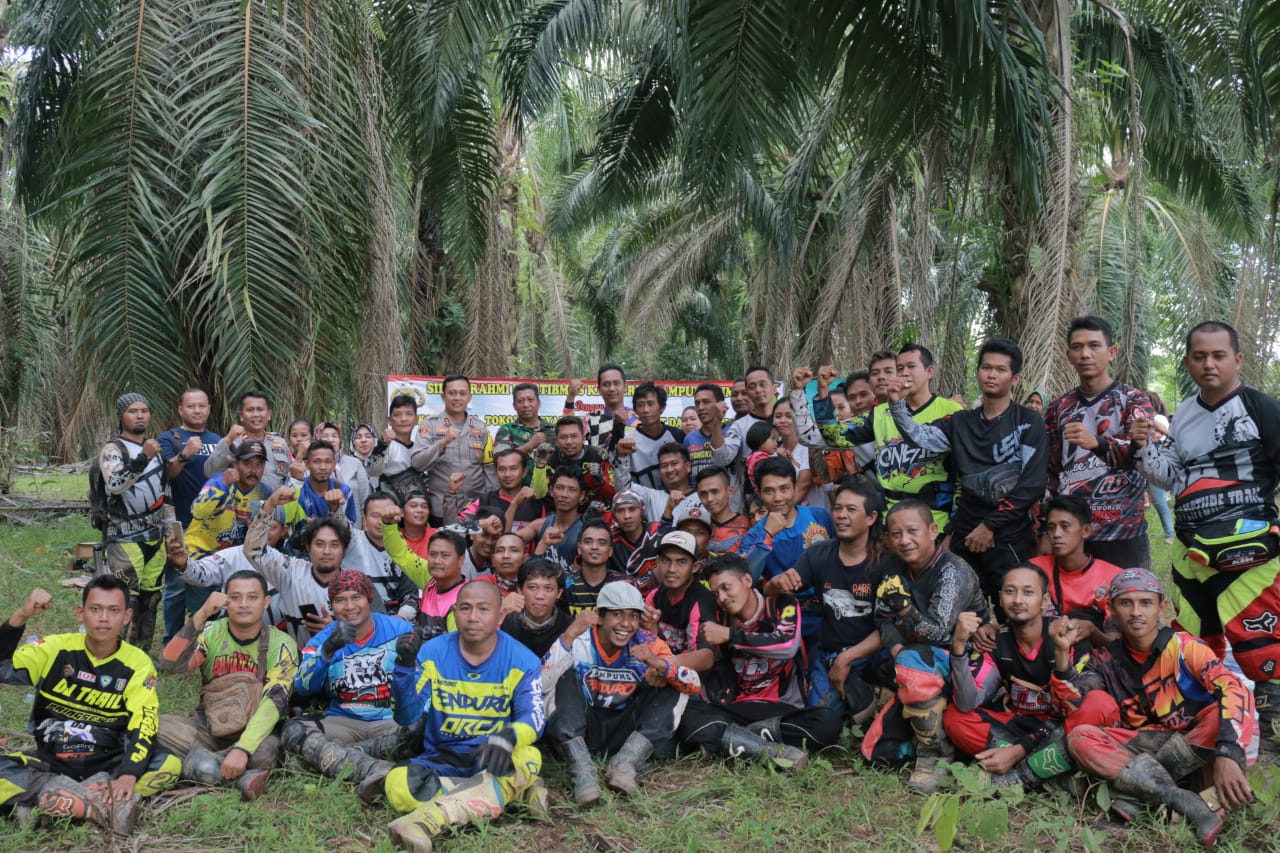 Ngetril Bareng Polres Lamtim, komunitas Motor Lamtim, Polres Lamtim